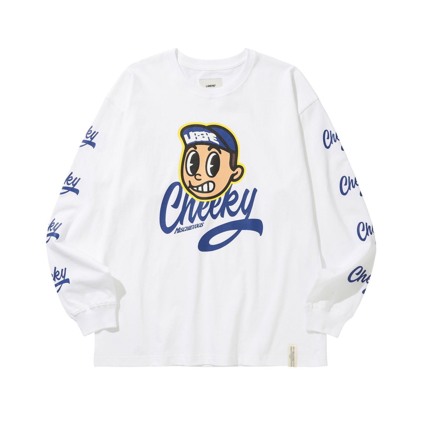 CHEEKY LONG SLEEVE / WHITE