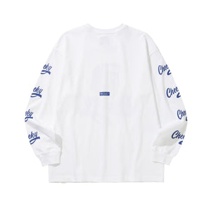 CHEEKY LONG SLEEVE / WHITE