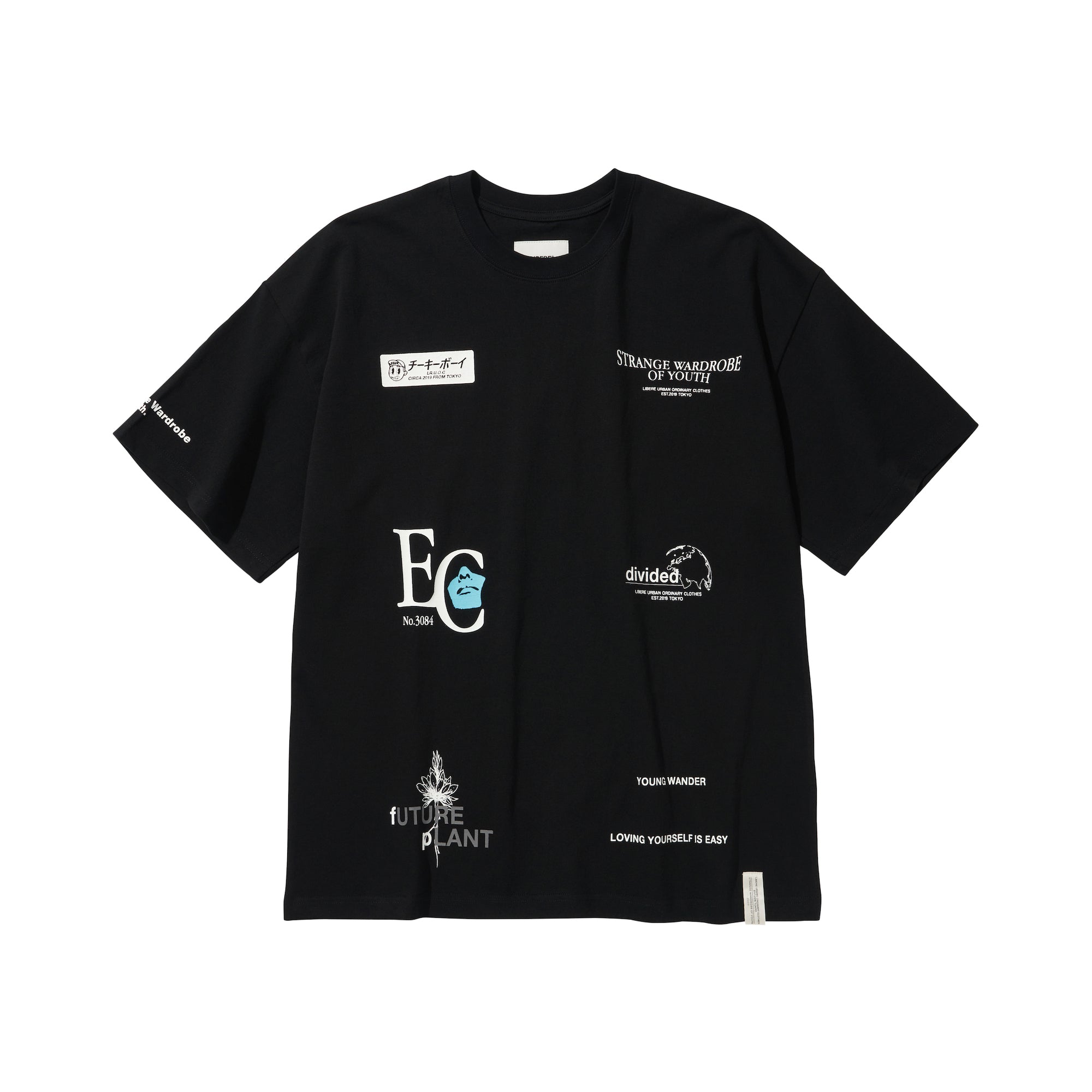 EVR SS TEE / BLACK