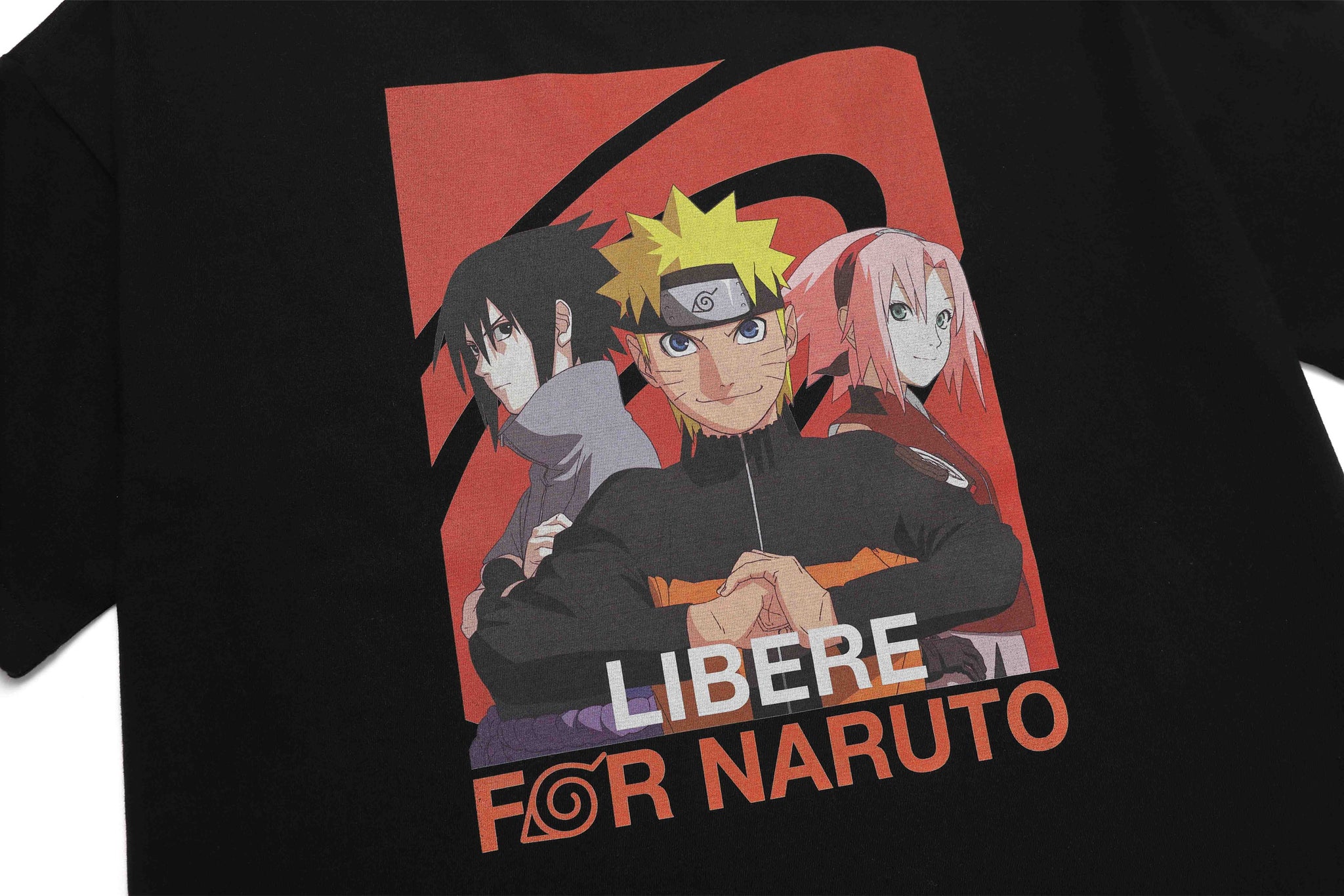 CREW GRAPHIC T-SHIRTS / BLACK