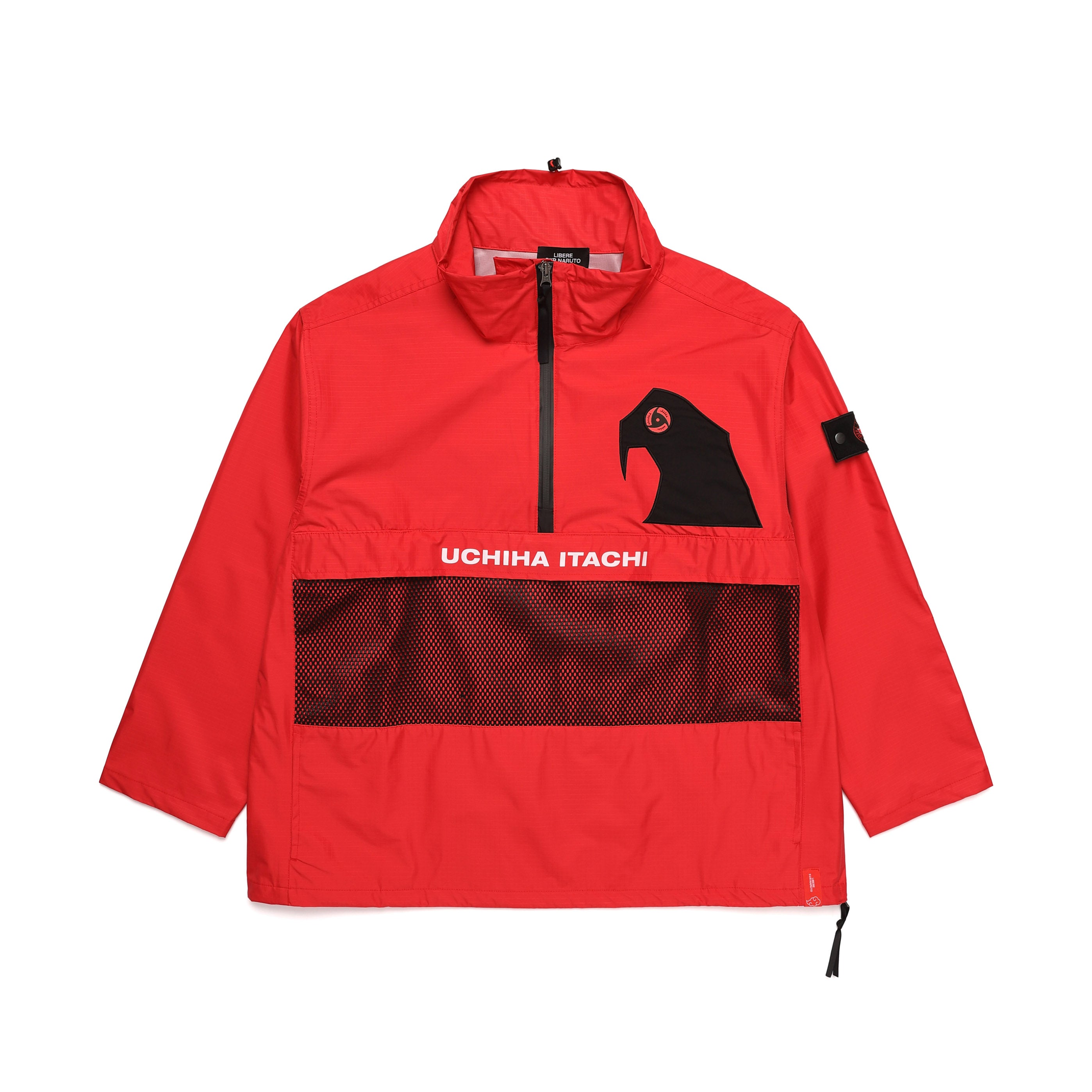 TEAM-AK PULLOVER JACKET / RED