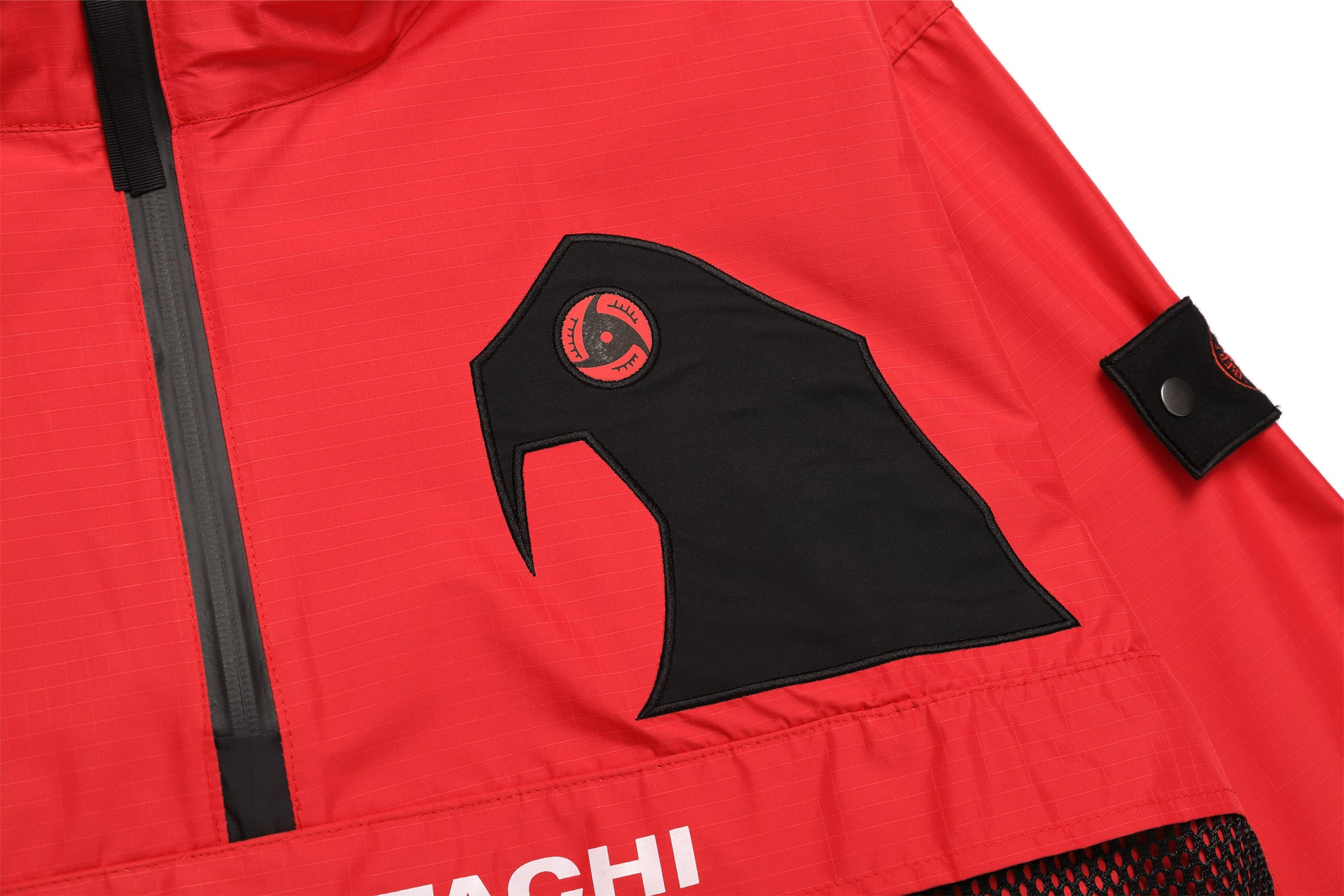 TEAM-AK PULLOVER JACKET / RED