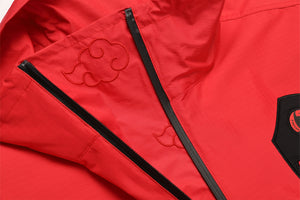 TEAM-AK PULLOVER JACKET / RED