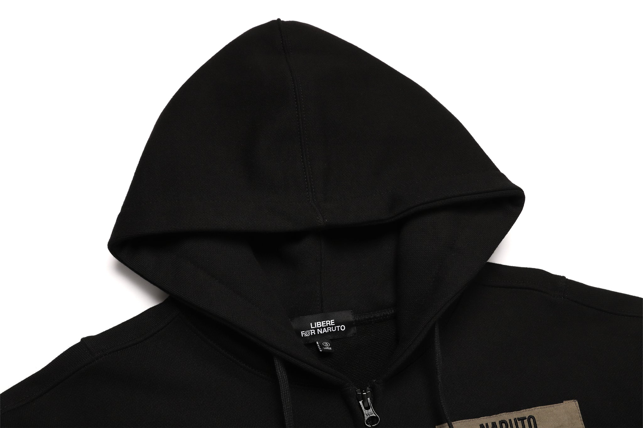 TACTIICAL ZIP-UP HOODIE / BLACK