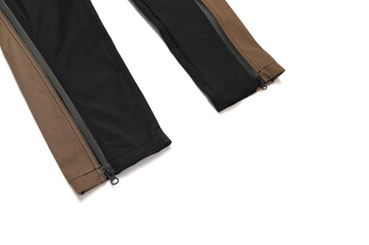 SIDE ZIP PANTS / BLACK