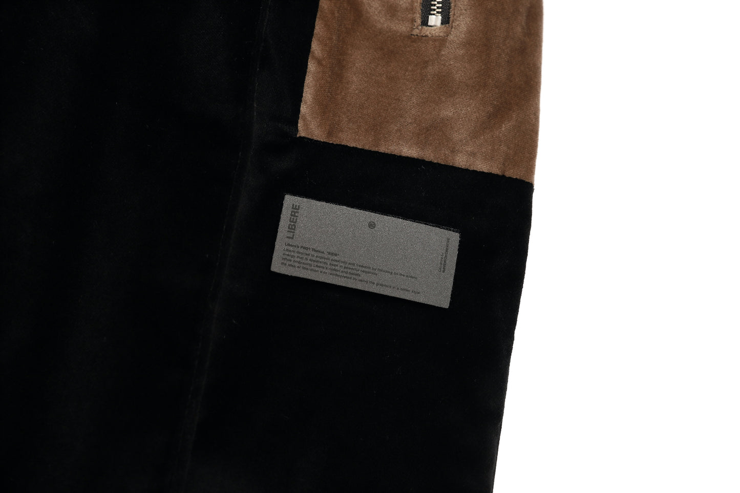 VELVET PANTS / BLACK
