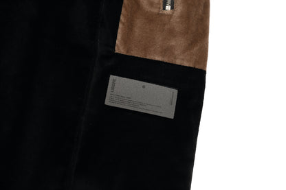 VELVET PANTS / BLACK