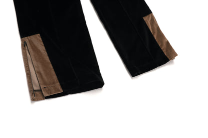 VELVET PANTS / BLACK