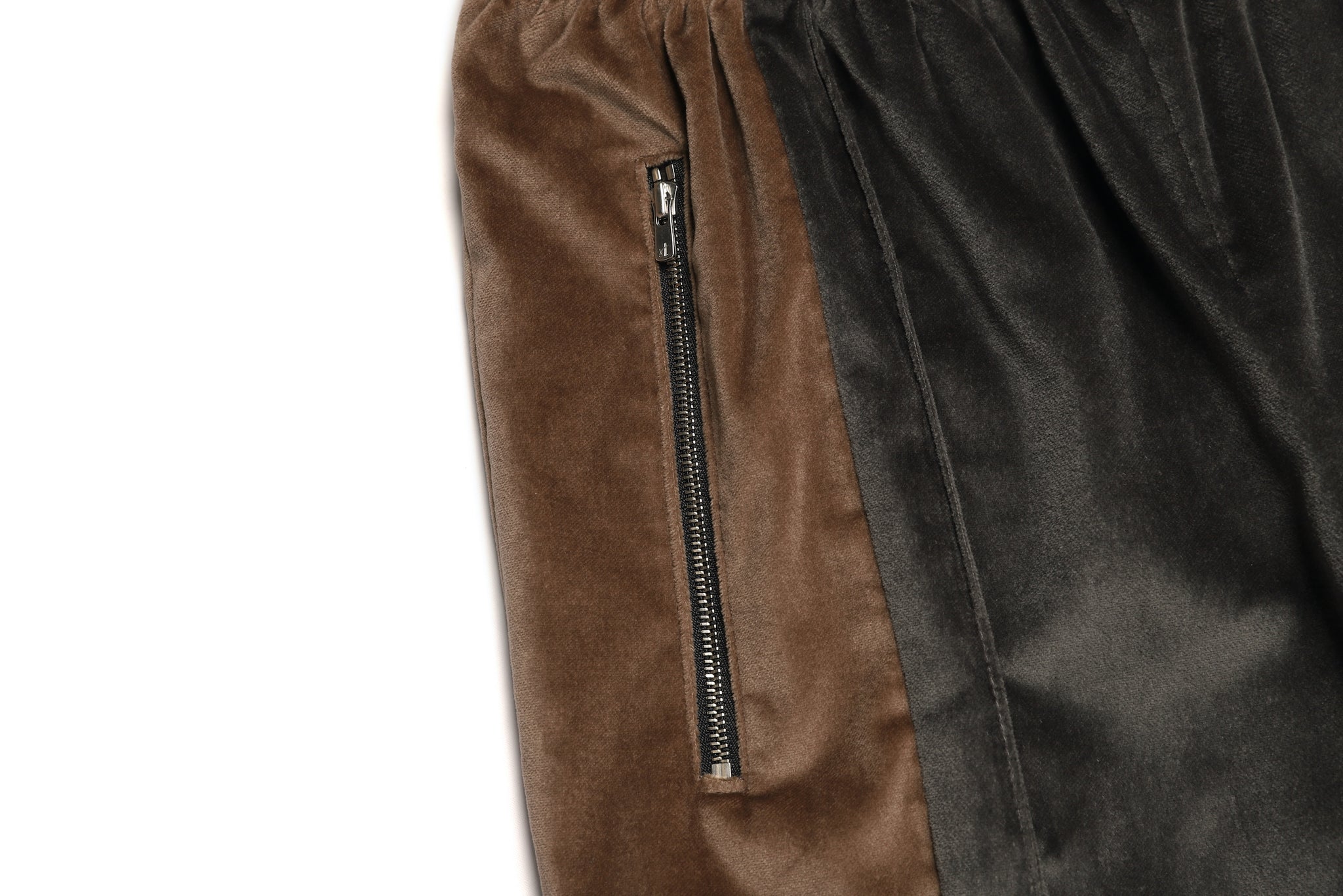 VELVET PANTS / CHARCOAL