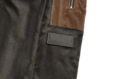 VELVET PANTS / CHARCOAL