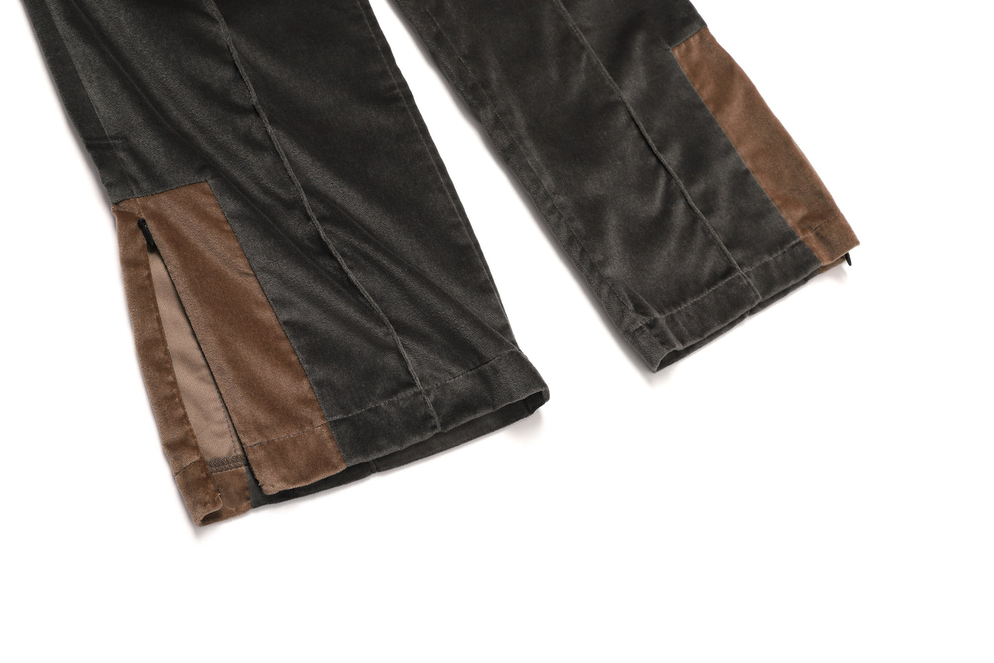 VELVET PANTS / CHARCOAL