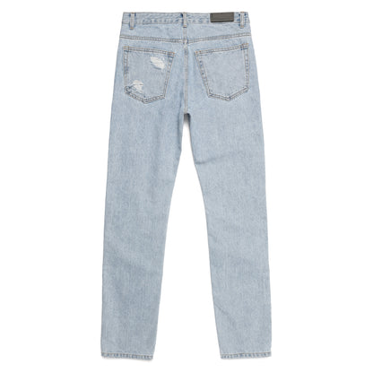21 DAMAGE DENIM PANTS / SKY BLUE