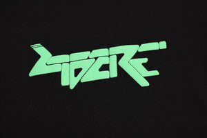 CYBER FONT LOGO LONG SLEEVE / BLACK