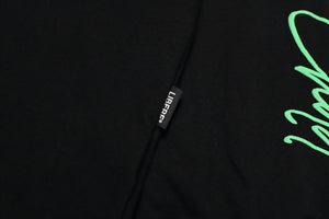 CYBER FONT LOGO LONG SLEEVE / BLACK