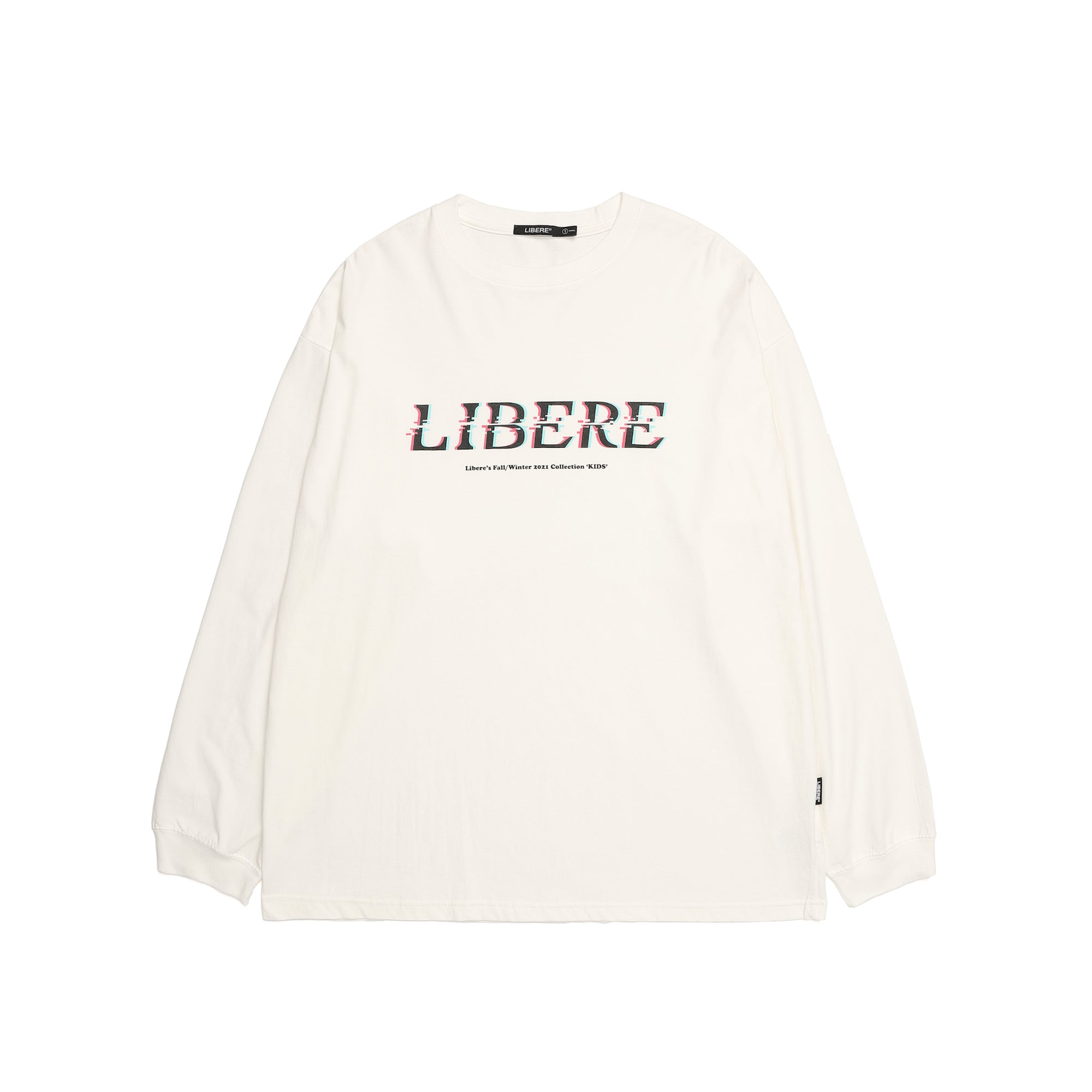 21LOGO LONG SLEEVE / WHITE
