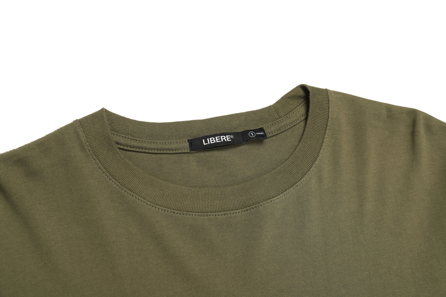 CYBER FONT LOGO LONG SLEEVE / KHAKI