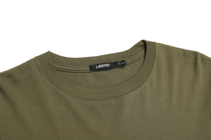 CYBER FONT LOGO LONG SLEEVE / KHAKI