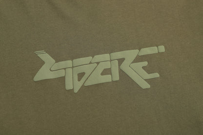 CYBER FONT LOGO LONG SLEEVE / KHAKI