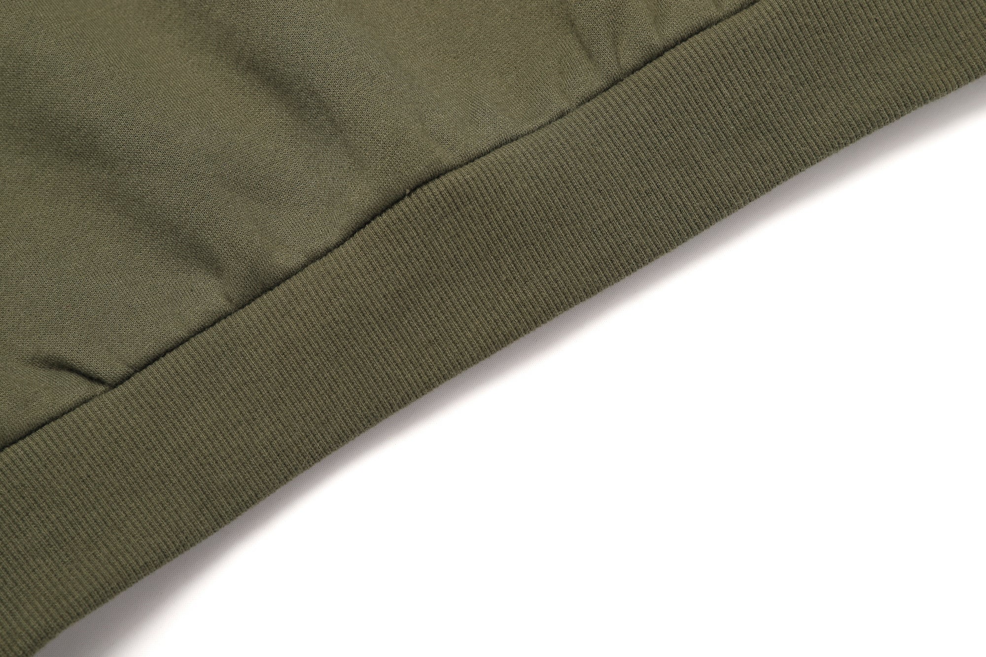SLOGAN SWEAT SHIRTS / KHAKI