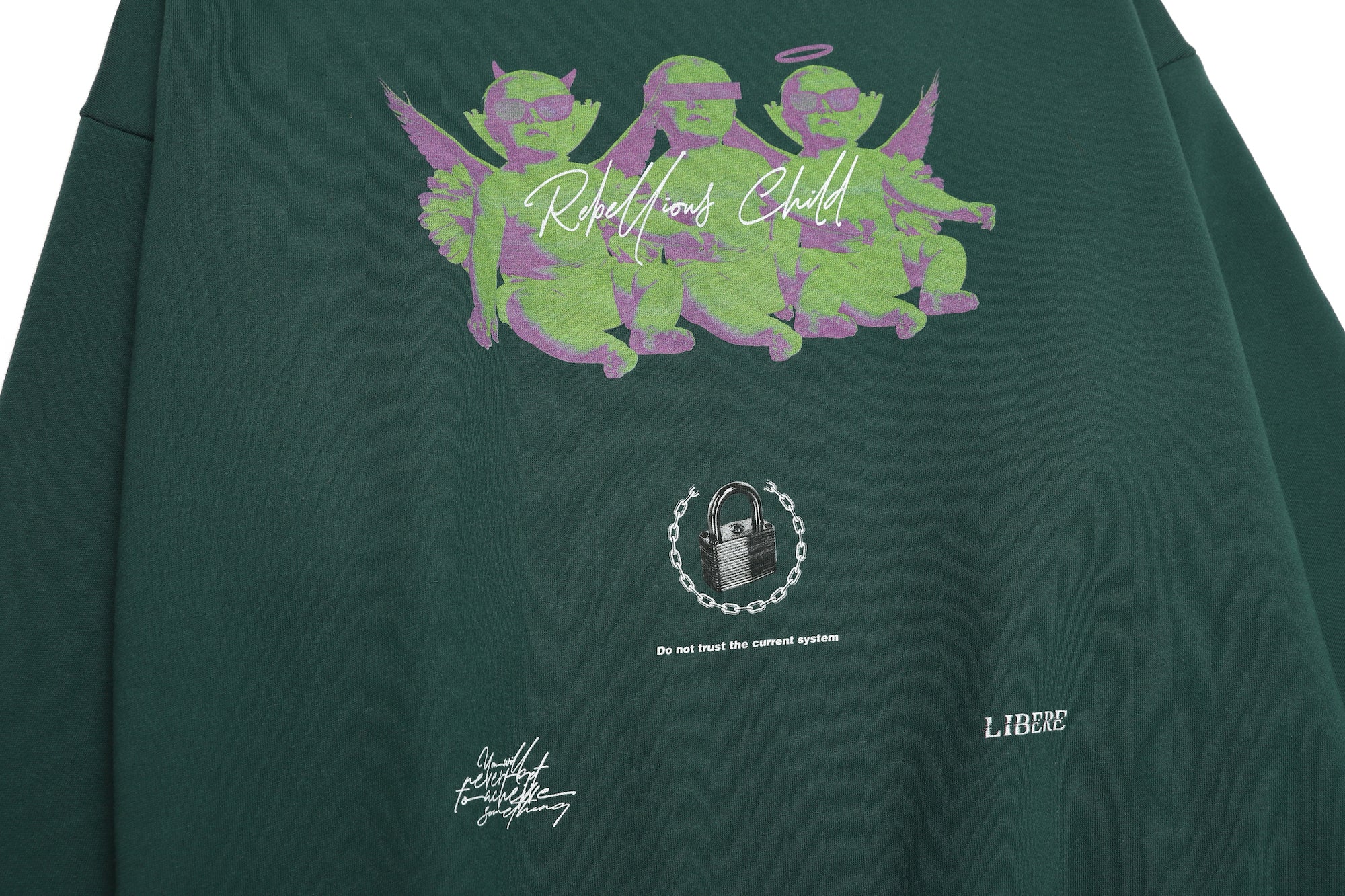 ANGEL BABIES SWEAT SHIRTS / GREEN