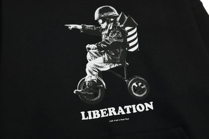 LIBERATION SWEAT SHIRTS / BLACK