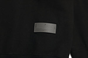 STRING SWEAT SHIRTS / BLACK
