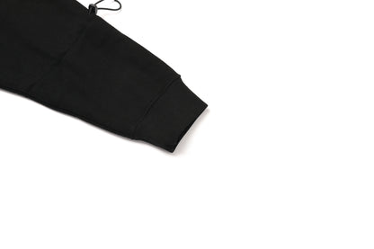 STRING SWEAT SHIRTS / BLACK
