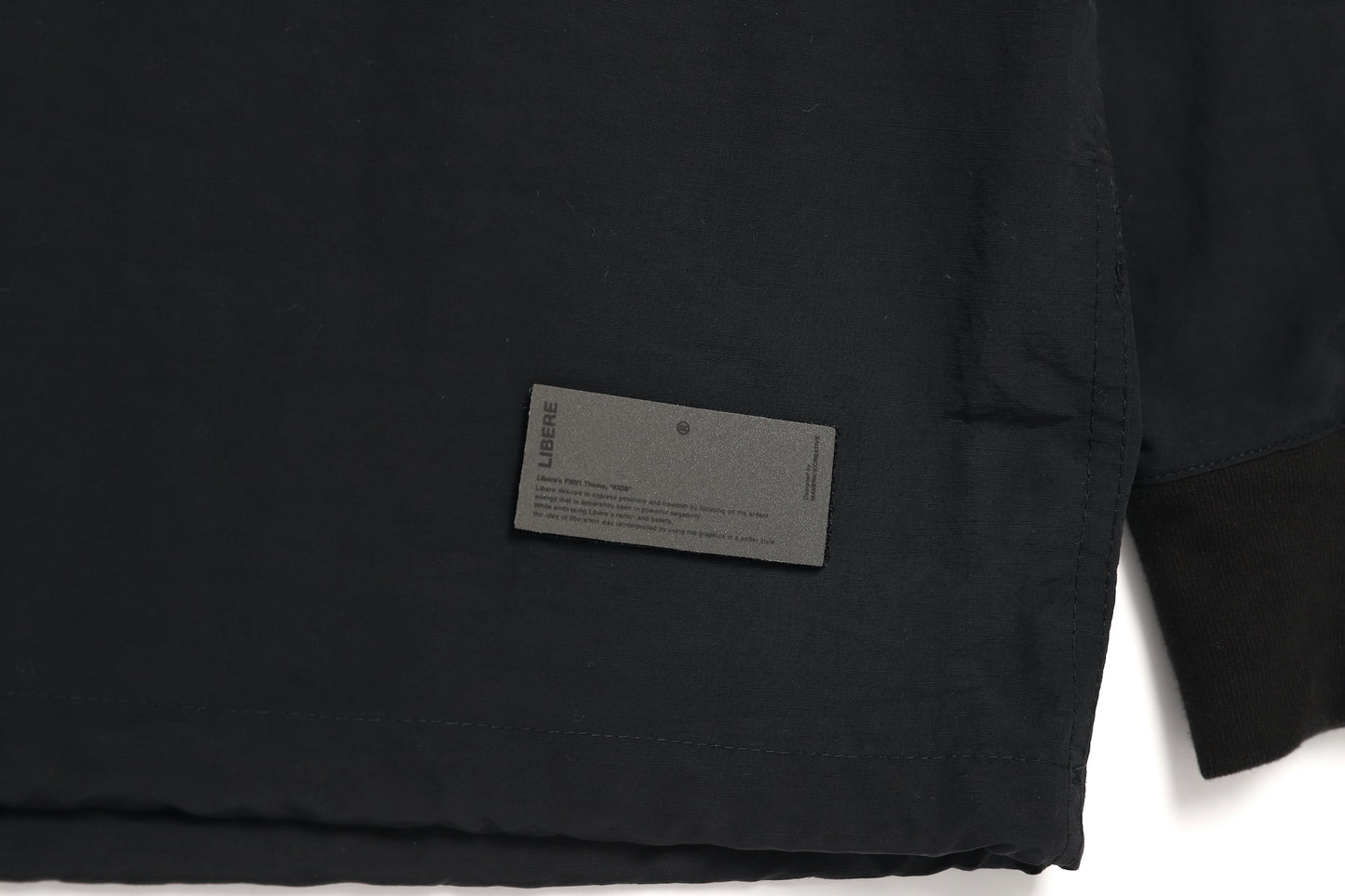 PULL OVER POCKET SHIRTS / BLACK