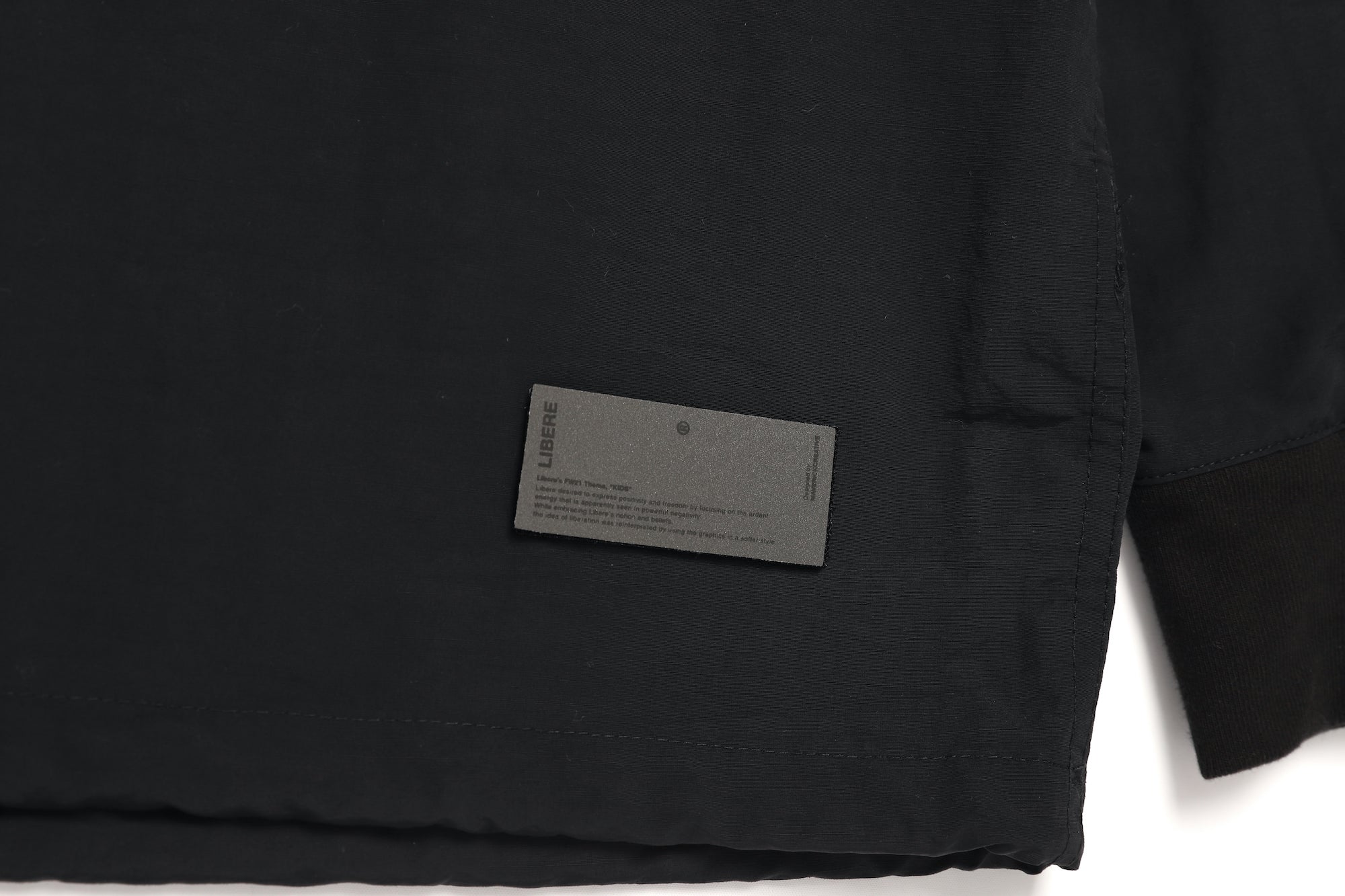 PULL OVER POCKET SHIRTS / BLACK