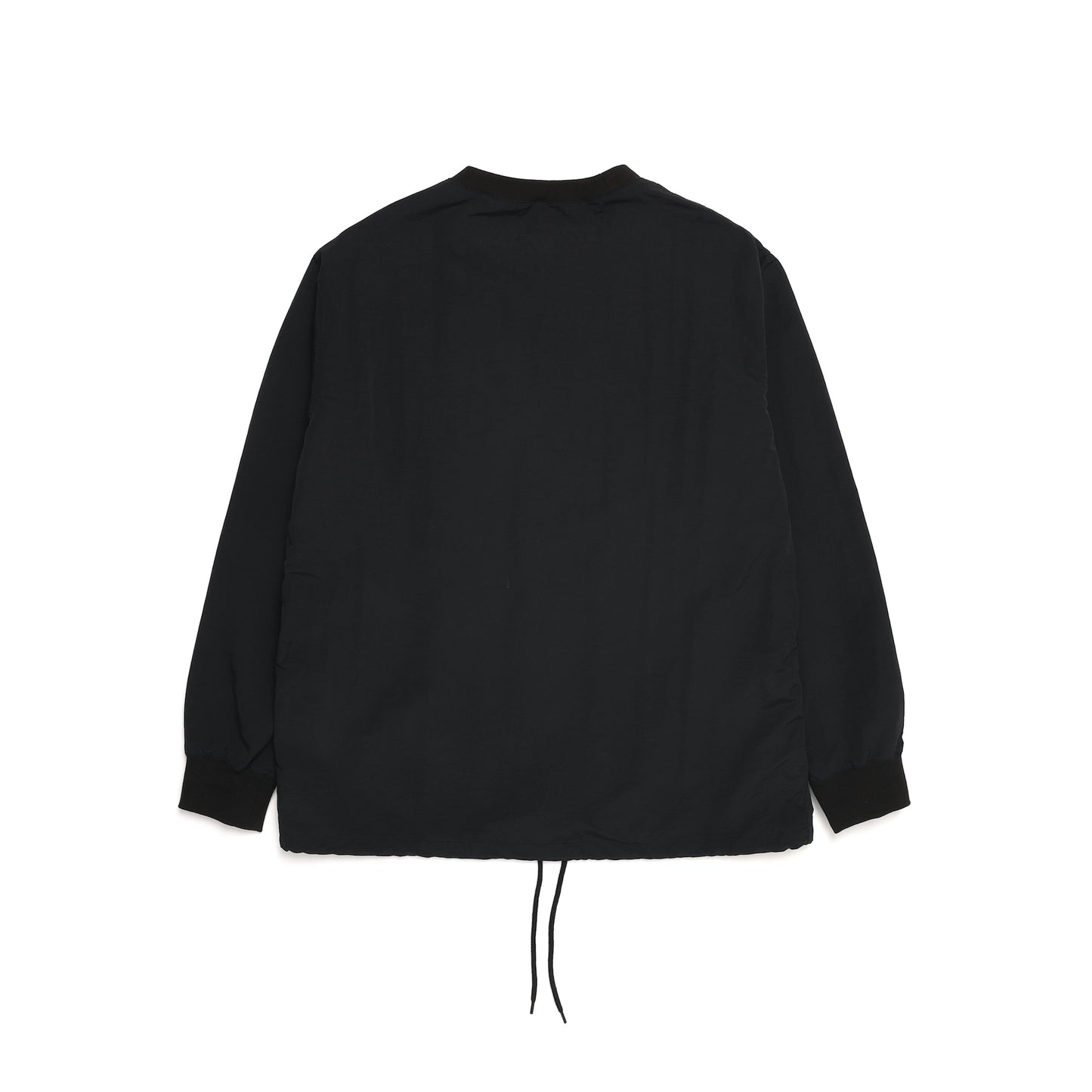 PULL OVER POCKET SHIRTS / BLACK