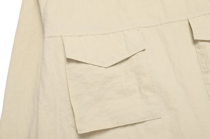 PULL OVER POCKET SHIRTS / MAD GRAY