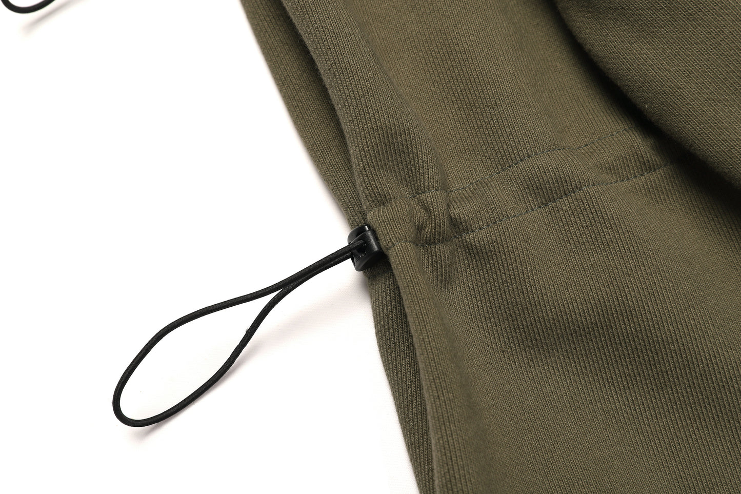 STRING HOODIE / KHAKI
