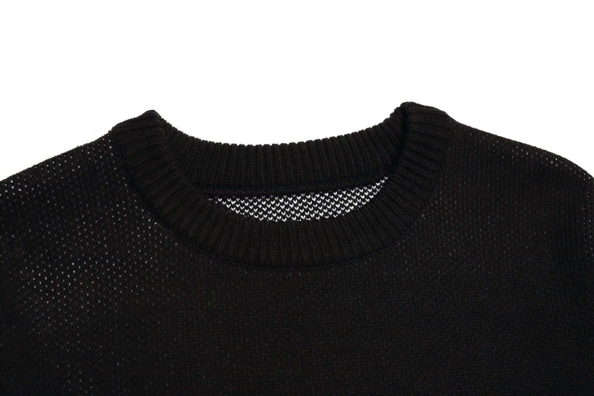 21 LOGO KNIT / BLACK