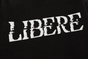 21 LOGO KNIT / BLACK