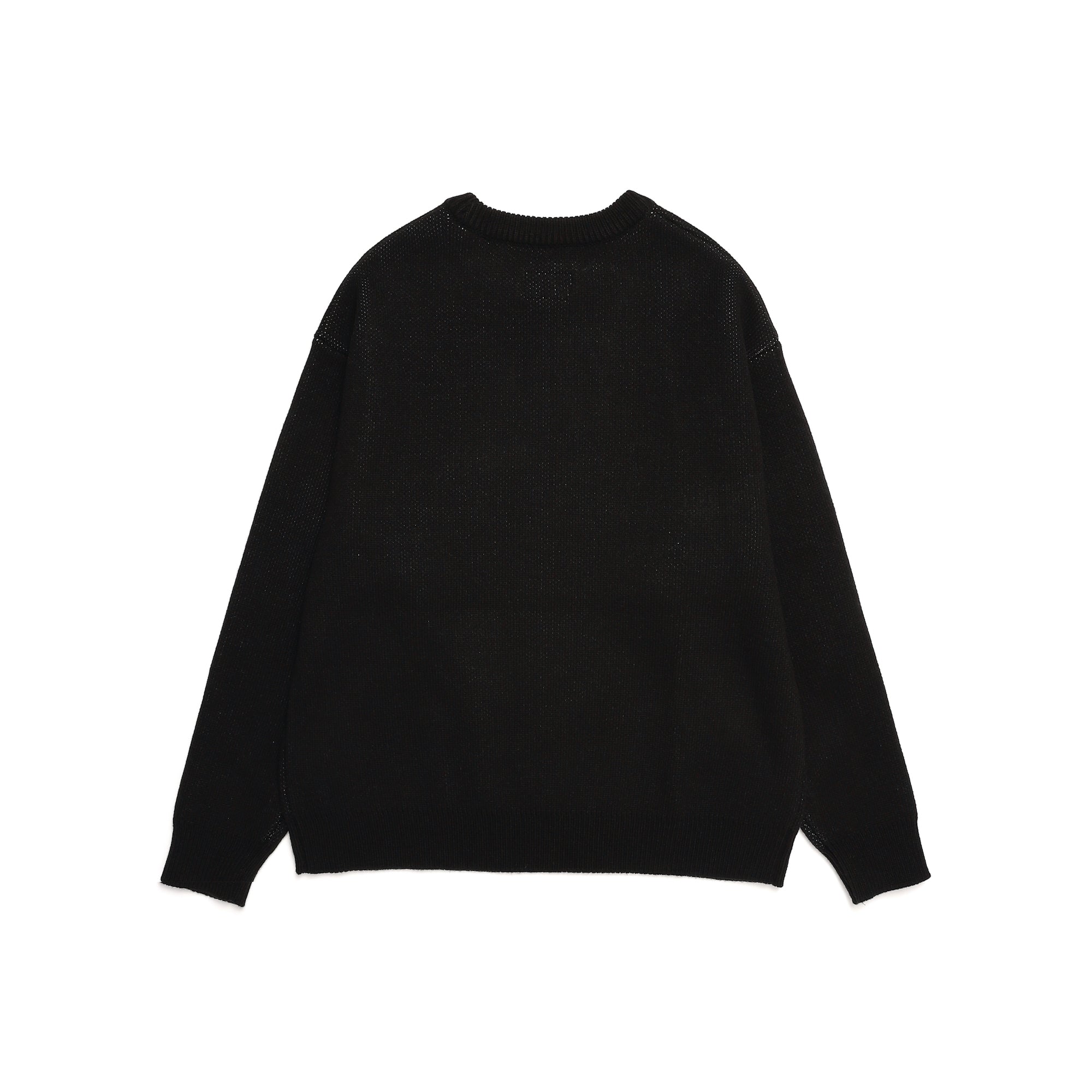 21 LOGO KNIT / BLACK