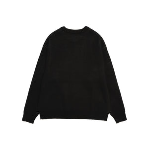 21 LOGO KNIT / BLACK