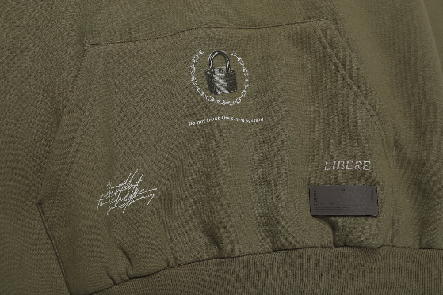 ANGEL BABIES HOODIE / KHAKI