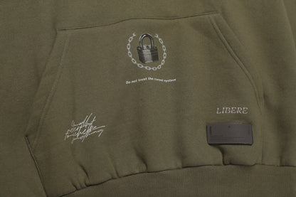 ANGEL BABIES HOODIE / KHAKI