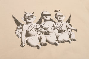 ANGEL BABIES HOODIE / IVORY