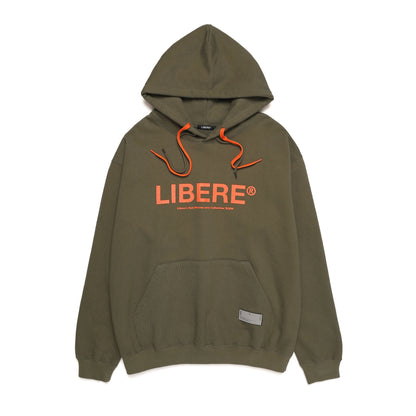 21 LOGO HOODIE / KHAKI