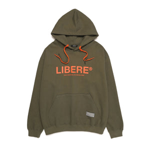 21 LOGO HOODIE / KHAKI
