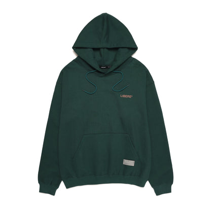 SLOGAN HOODIE / GREEN