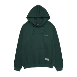 SLOGAN HOODIE / GREEN