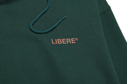SLOGAN HOODIE / GREEN