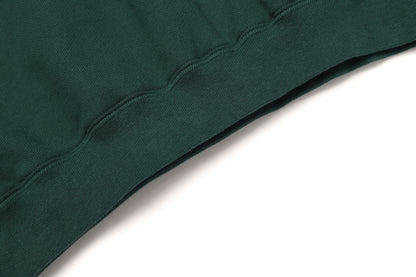 SLOGAN HOODIE / GREEN