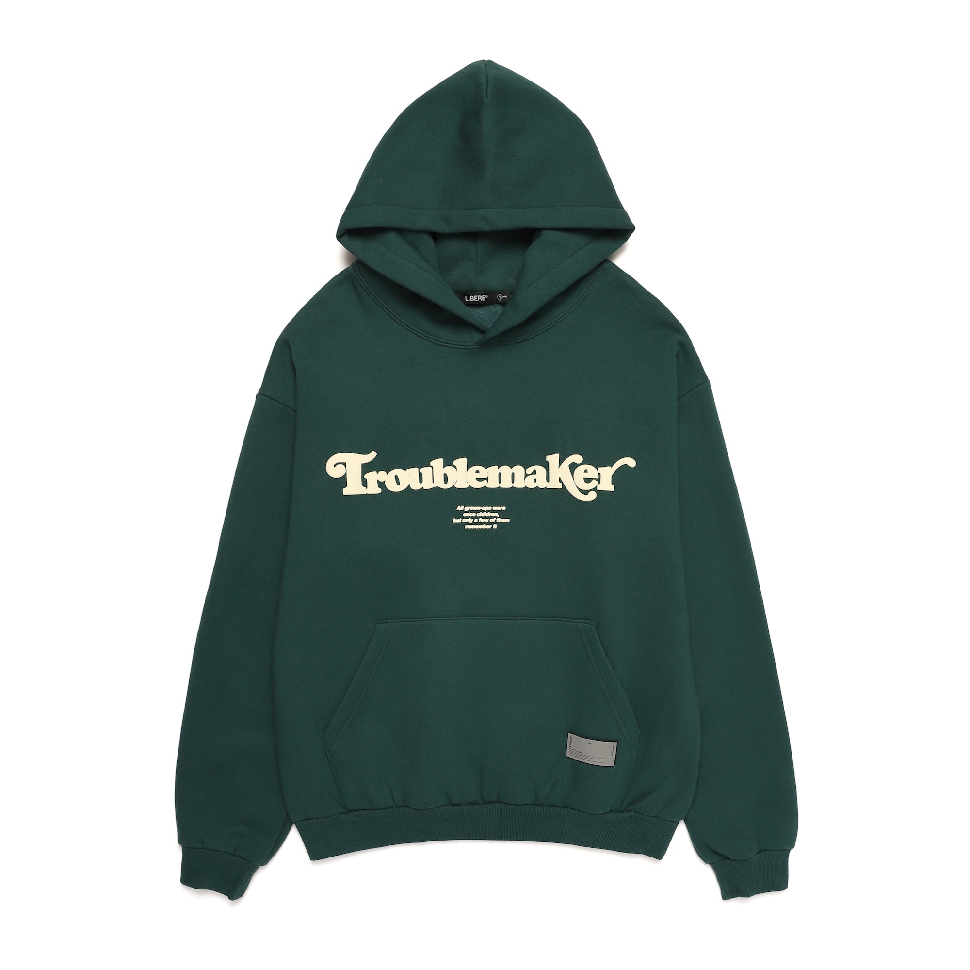 TROUBLEMAKER HOODIE / GREEN