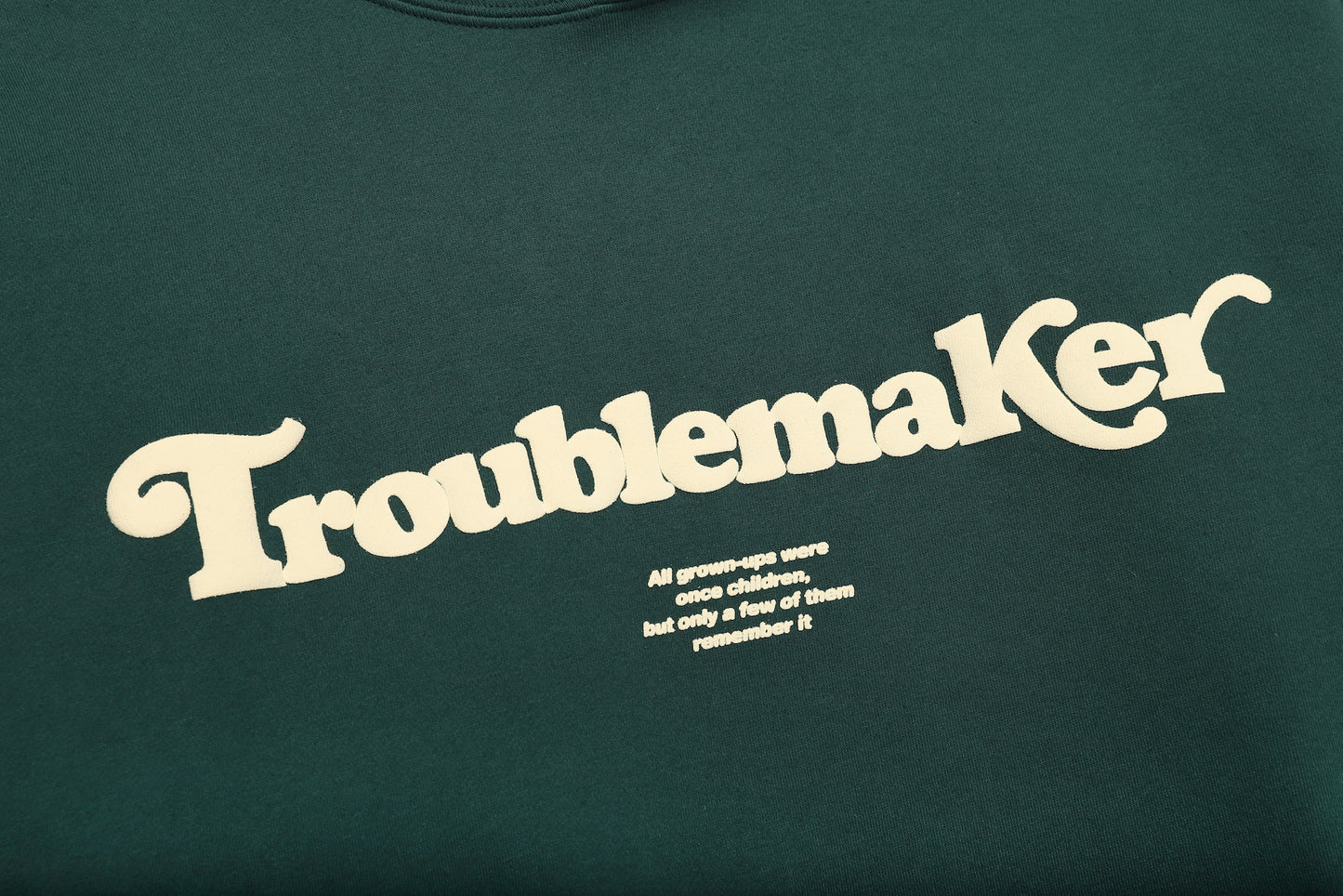 TROUBLEMAKER HOODIE / GREEN