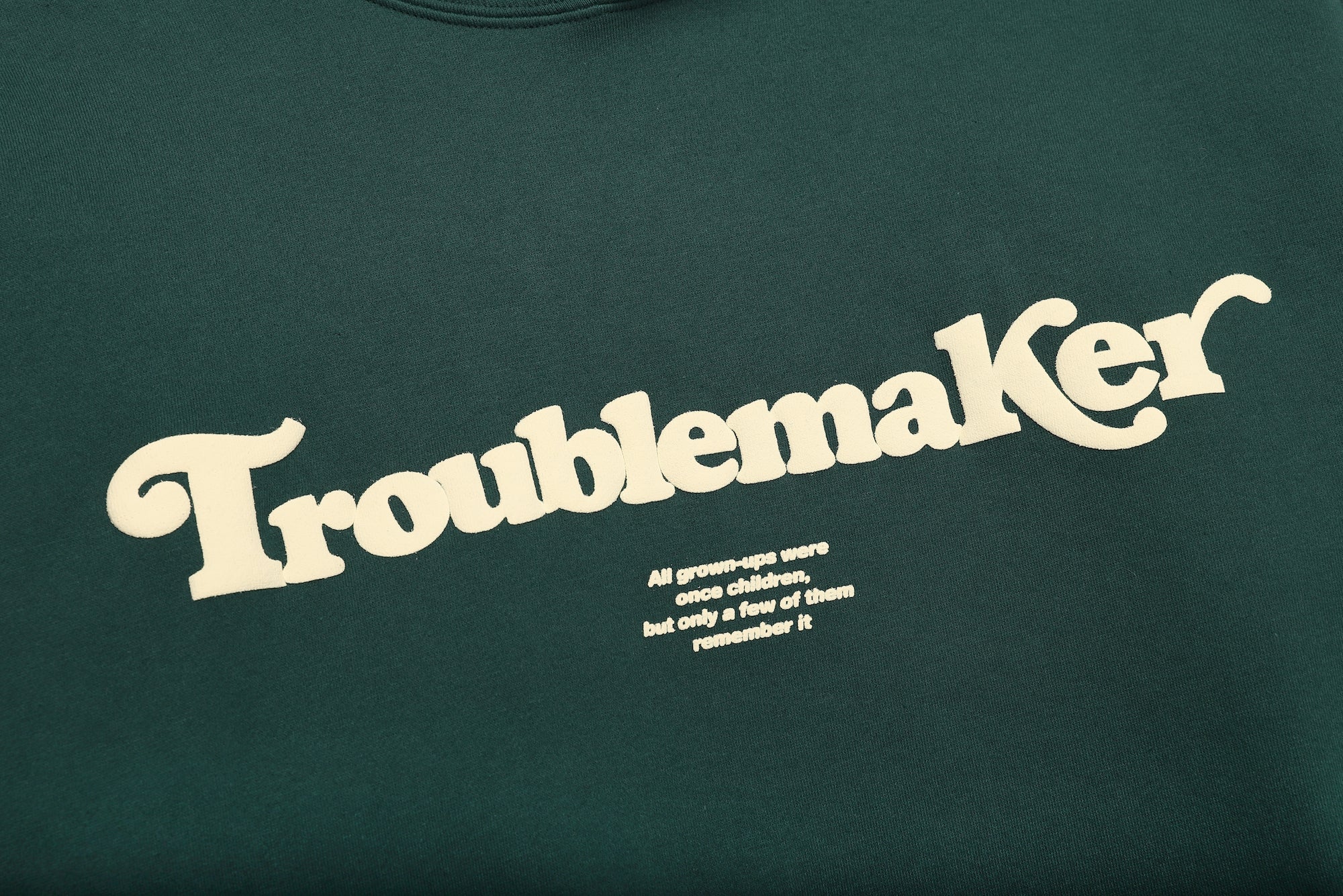TROUBLEMAKER HOODIE / GREEN