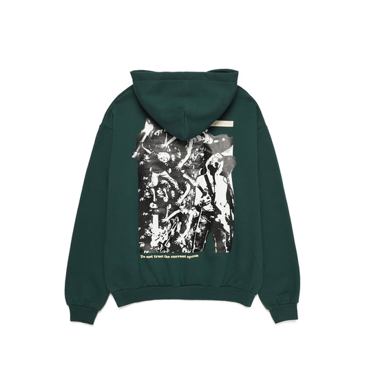 TROUBLEMAKER HOODIE / GREEN