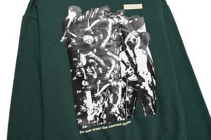 TROUBLEMAKER HOODIE / GREEN